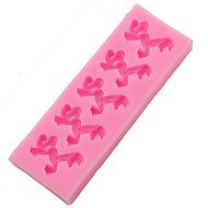 Let&#039;S Diy Pony Horse Shape Silicone Cake Molds Non-Stick Fondant Sugar Jelly Ice Lace Moulds Kitchen Accessories N3