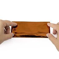 Foil Wrapper (Silver) - Pack of 100 Candy Bar Wrappers with Thick Paper Backing - Folds and Wraps Well - Best... N54