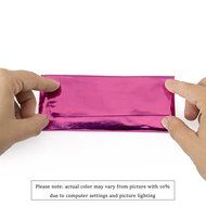 Foil Wrapper (Silver) - Pack of 100 Candy Bar Wrappers with Thick Paper Backing - Folds and Wraps Well - Best... N55
