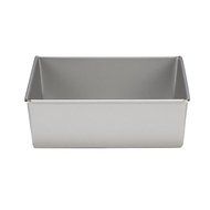 Patisse Nonstick Silver Top Square Cake Pan, Silver Grey