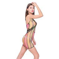 Underswear Laimeng, Sexy Womens Lingerie Lace Cross Babydoll Underwear Sleepwear Chemise Dress N3