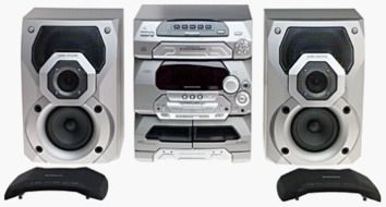 Panasonic SC-AK27 Compact Stereo System (Discontinued by Manufacturer) N4