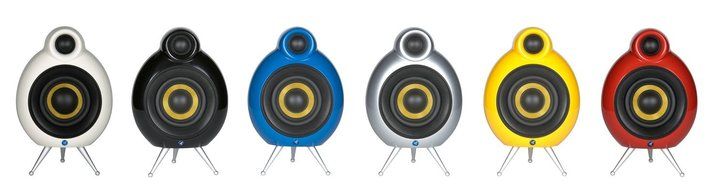 Podspeakers MicroPod SE Black Compact Speakers for Stereo and Surround (Pair) N3