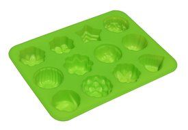 Better Value12 Cavity Flowers Silicone gel non-stick Cake bread Mold Chocolate jelly Candy Baking Roasting Mould... N3