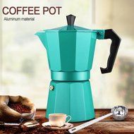 Espresso Maker, HOOHI 240 ML Aluminum Moka Express Stovetop Espresso Maker Pot Coffee Machine + 1 Coffee Scoop... N25