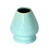 KENKO - Matcha Whisk (Chasen) + Whisk Stand - GREEN - Ceramic Holder for Bamboo Matcha Chasen - Best Japanese... N6