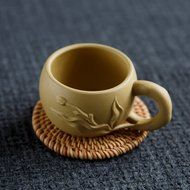 CLEARANCE SALE Yixing Tea Cup, Characteristics Embossment FairTree Zisha Cup and Purple Clay Handmade Chinese... N4