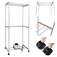 Yescom Portable Electric Clothing Dryer Rack 1000W Heater Wardrobe Drying Rack Home N17