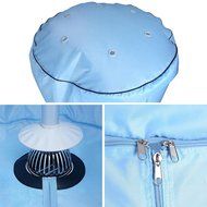 Yescom Portable Electric Clothing Dryer Rack 1000W Heater Wardrobe Drying Rack Home N18