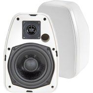 5.25" 2-Way Indoor/Outdoor 150-Watt Speakers - White