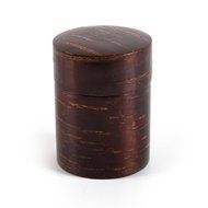 Geeklife&reg;Creative Retro Cherry Bark Wood Tea Caddy,Japanese Handcraft Tea Canister,Natural Wooden Tea Container... N7