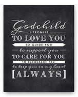 Godchild Godson Goddaughter For Chalk Sign By meijiafei