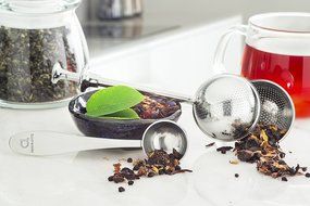 Apace Living Long Handle Tea Infuser with Scoop (Set of 2) N5