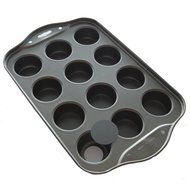 Stately Kitchens Deluxe Commercial Grade Mini Cheesecake Pan - Mini Tart Pan - Mini Muffin Pan - 12 Cavity