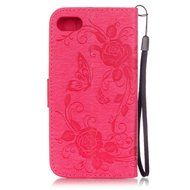 iPhone 7 Case, iPhone 7 Wallet Case,PHEZEN Beauty Luxury Handmade Rose Flower Butterfly Bling Diamond PU Leather... N12