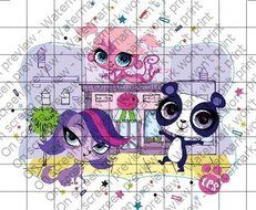 Littlest Pet Shop Licensed Edible Cake Topper #58213 N2