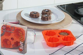 Silicone 4 Half-Sphere Round Mold - Premium Quality - Unique Food Grade, Durable, Attractive By Qvob N10