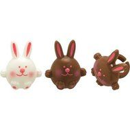 Easter Bunny Cupcake Rings - 24 pcs N3