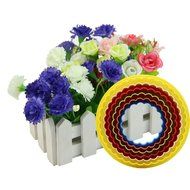 Julyshop Cookies Fondant Cake Decorating Sugarcraft Plunger Cutter Tools Mold Mould (Circle) N8