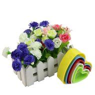 Julyshop Cookies Fondant Cake Decorating Sugarcraft Plunger Cutter Tools Mold Mould (Circle) N9