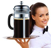 Mr Coffee Maker | Exclusive 34 Oz/8cups French Coffee Press Maker Espresso | Premium Glass and Stainless Steel... N8