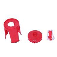 Qiji Red Plastic Beer/water/ Soft Drinks Beverage Dispenser with Switch N3