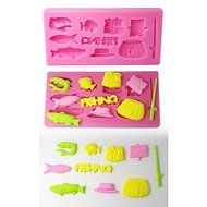 Y&amp;XL&amp;H Silicone Mold Fishing Tools Cake Design Moulds N2
