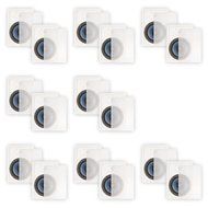 Blue Octave LW82 In Wall 8" Speakers Home Theater Surround Sound 2-Way 8 Pair Pack