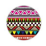 Generic Kawaii Mdf Design With Aztec Tribal Pattern Coaster N5