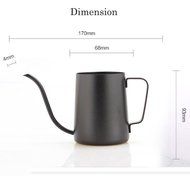 Oak-Pine Drip Coffee Tea Pot, Teflon Coating Stainless Steel Gooseneck Drip Kettle, Ultra Thin Mouth, Pour Over... N7
