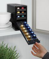 Caf&eacute;Stack Nespresso Capsule Organizer Color: Black N2