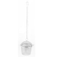 Stainless Steel Locking Mesh Ball Strainer Soup Tea Leaf Spice Infuser