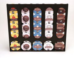The Cupboard Caddy, Compatible with Keurig K-cup Size Pods, Premium Storage Dispenser, Holder &amp; Stand N7