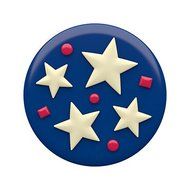 SpinningLeaf Party Stars Sandwich Cookie Mold N2