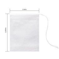 Miaomiao tea filter bags, 【safe and natural material,better leading,100 count】 disposable tea infuser, 1-cup capacity... N3