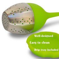 10 - Herbal Loose Leaf Infusers, 10 Green multipack N4