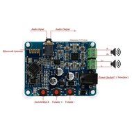 Industry Park 10W+10W 2X10W DC 12V Bluetooth 4.0 PAM8610 Audio Receiver Stereo Amplifier Board N4