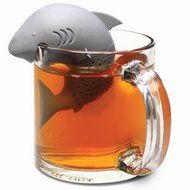 Altarmoss Happy Shark Tea Infuser - 100% Food Grade Silicone Tea Filters for Loose Leaf Tea, Set of 2 (Mr. &amp; Mrs... N10