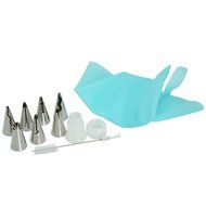 NATUREBELLE Korean Piping Nozzles Tips Icing Tips Set 7 Pieces Cake Decorating Supplies with One Coupler One Pastry... N2