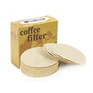 Coffee Paper Filters Yummy Sam&reg; Natural Paper Filters Kitchen Craft Unbleached for 1-4 Cup Moka Pot Keurig Home... N17