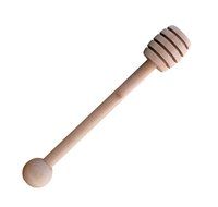 Dealglad&reg; 50Pcs Portable Mini Wooden Jam Honey Dipper Stirring Rod Honey Muddler Stick Spoons N5
