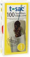 Tea Filter Bags, Disposable Tea Infuser, Size 1, Set of 100 Filters - from Magic Teafit