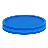Fu Store Rubber Silicone Drink Coasters (Set of 2 Pieces), Black N9