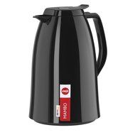 Emsa Mambo High Impact Plastic Thermal Carafe with Glass Liner, 51 oz, Black N3