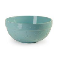 Signature Housewares Sorrento Collection Set of 2 Mixing Bowls 8-Inch and 9-Inch, Light Gray N6
