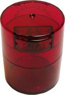 Minivac TV1-CRT - 10g to 30 gram Vacuum Sealed Container Red Tint