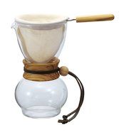 Hario DPW-3-OV Drip Pot Woodneck for 3 cups, Olive Wood N2
