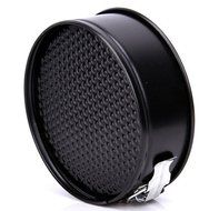 Round Cake Pan Molds for Baking 9 Inch Black Stainless Steel Baking Pan Durable Non-stick Durable Leakproof Bakeware... N3