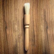 Easehold Coffee Grinder Cleaning Brush for Powder Leftover with Wood Handle Natural Bristles Head N5