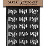 Dress My Cupcake DMCH058 Chocolate Candy Mold, Boos, Halloween